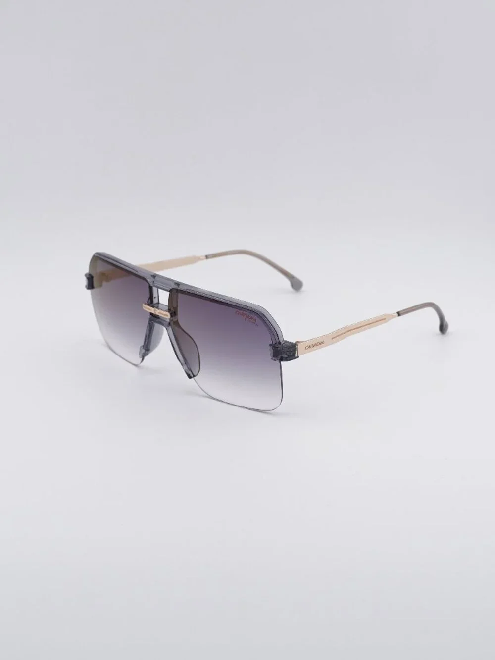 CARRERA 1066/S 0KB7 FQ Sunglasses Grey Aviator Frame, Grey Lenses